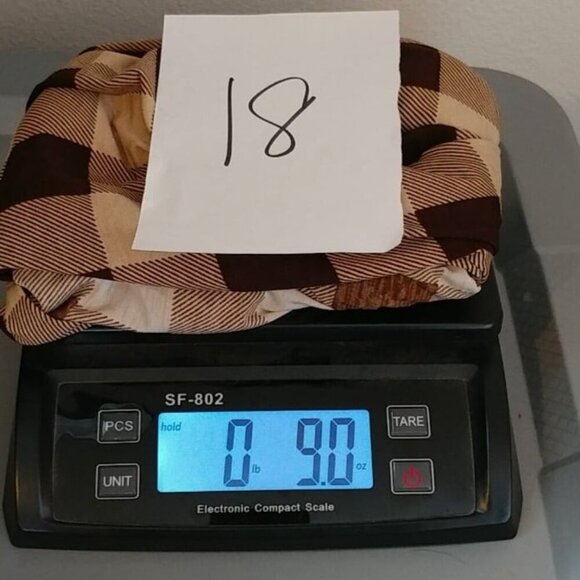 Heimish USA Women's Brown Tartan Waterfall Casual Vest Sweater Plus Size 2XL - Picture 8 of 8